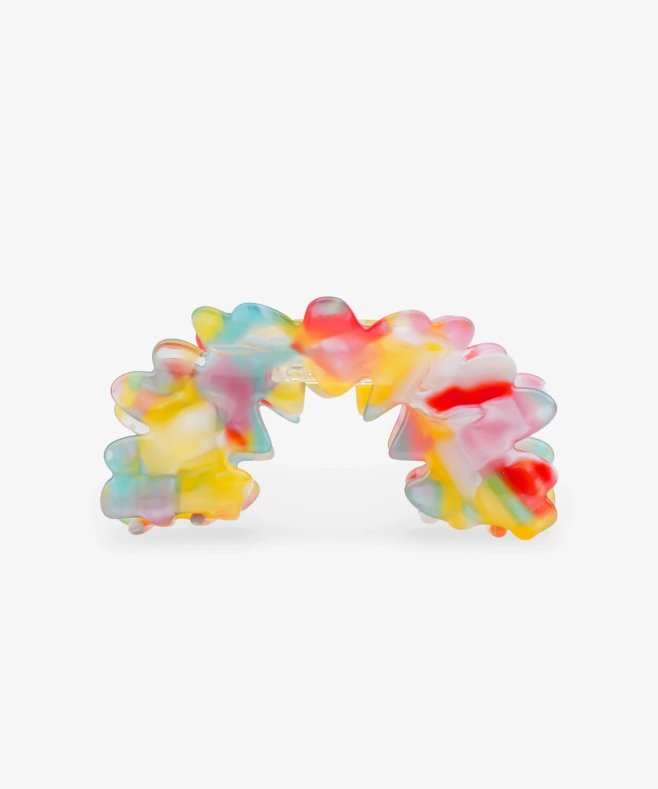 ROSA ECK - WAVY Haarklammer (8 cm) • Carnival Bonbon - ROSA ECK