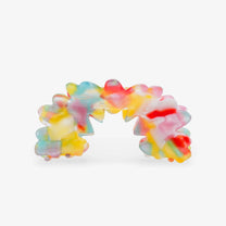 ROSA ECK - WAVY Haarklammer (8 cm) • Carnival Bonbon - ROSA ECK