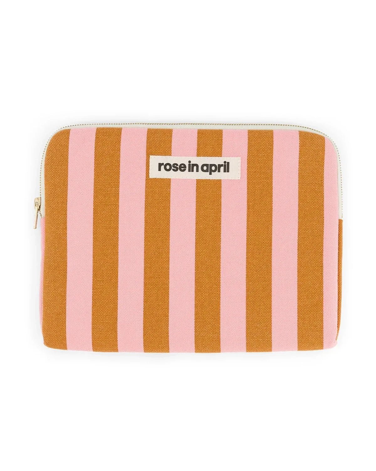 Rose in April - ANOUK iPad - Hülle • Stripes Strawberry/Caramel - iPad - Hülle - ROSA ECK