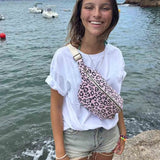 Rose in April - BANANA Bauchtasche • Graou Bubble Pink - Bauchtasche - ROSA ECK