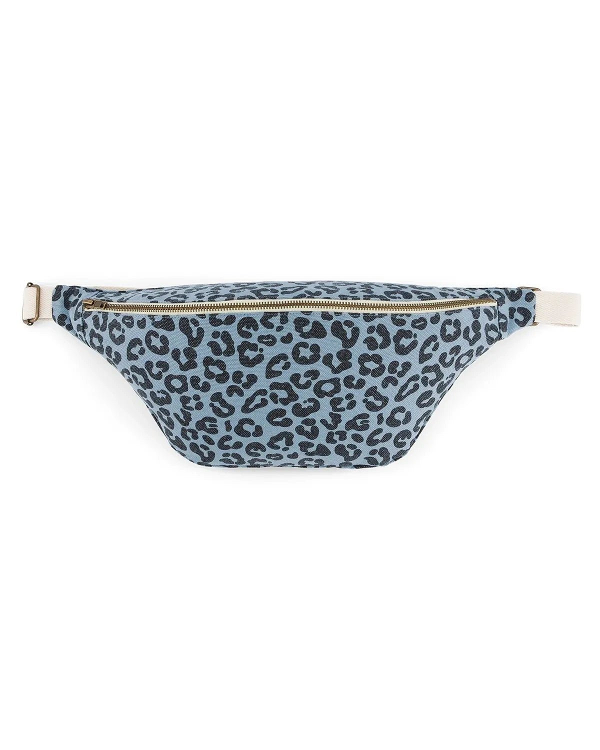 Rose in April - BANANA Bauchtasche • Leopard Blau - ROSA ECK