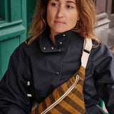 Rose in April - BANANA Bauchtasche • Stripes Cumin/Black - Bauchtasche - ROSA ECK