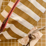 Rose in April - BANANA Bauchtasche • Stripes Ecru/Caramel - Bauchtasche - ROSA ECK Concept Store