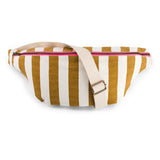 Rose in April - BANANA Bauchtasche • Stripes Ecru/Caramel - Bauchtasche - ROSA ECK Concept Store