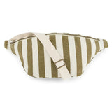 Rose in April - BANANA Bauchtasche • Stripes Olive / Greige - ROSA ECK