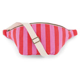 Rose in April - BANANA Bauchtasche • Stripes Orchid/Tomato - Bauchtasche - ROSA ECK Concept Store