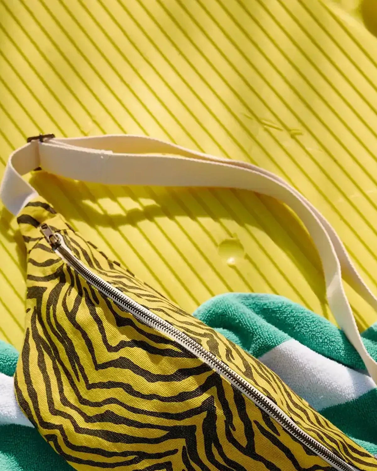 Rose in April - BANANA Bauchtasche • Zebra Bambou/Black - Bauchtasche - ROSA ECK
