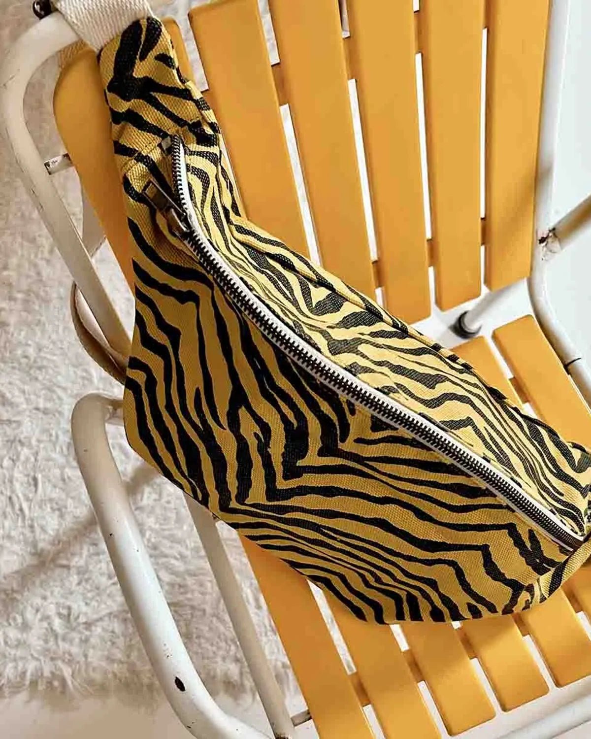 Rose in April - BANANA Bauchtasche • Zebra Bambou/Black - Bauchtasche - ROSA ECK