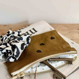 Rose in April - CHOUCHOU Haargummi • Leopard Weiß - Haargummi - ROSA ECK