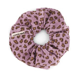 Rose in April - CHOUCHOU Haargummi • Mini - Leopard Lila - ROSA ECK Concept Store