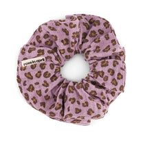 Rose in April - CHOUCHOU Haargummi • Mini - Leopard Lila - ROSA ECK Concept Store