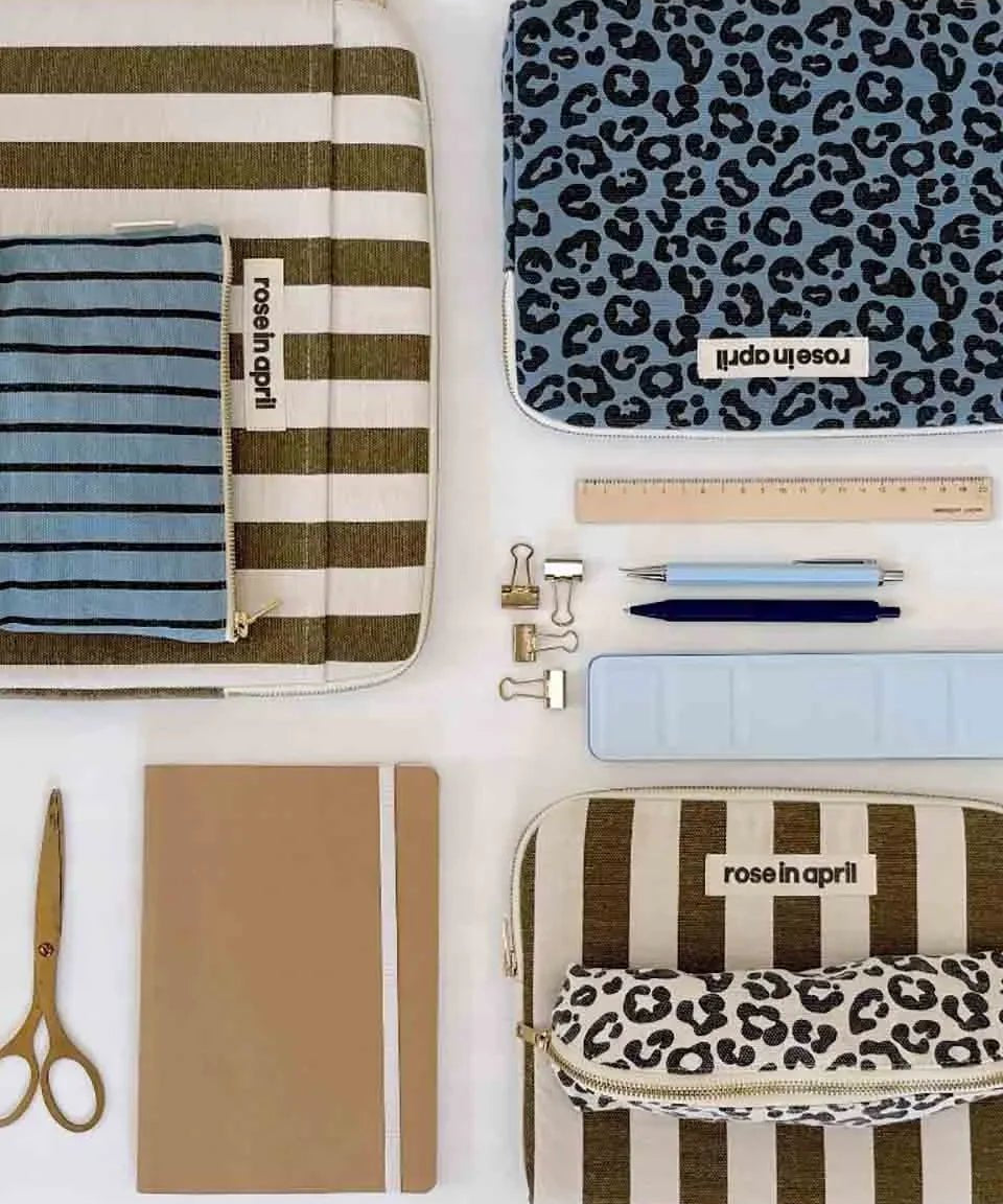 Rose in April - GASTON Federmäppchen • Graou Greige - Federmäppchen - ROSA ECK