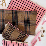 Rose in April - LILI Etui • Stripes Tennis Funky Pink - ROSA ECK