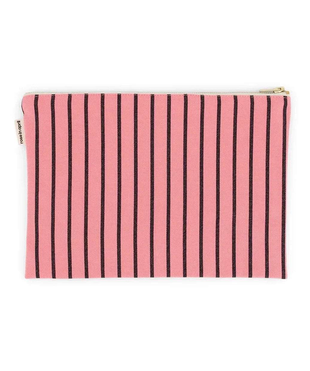Rose in April - LILI Etui • Stripes Tennis Funky Pink - ROSA ECK