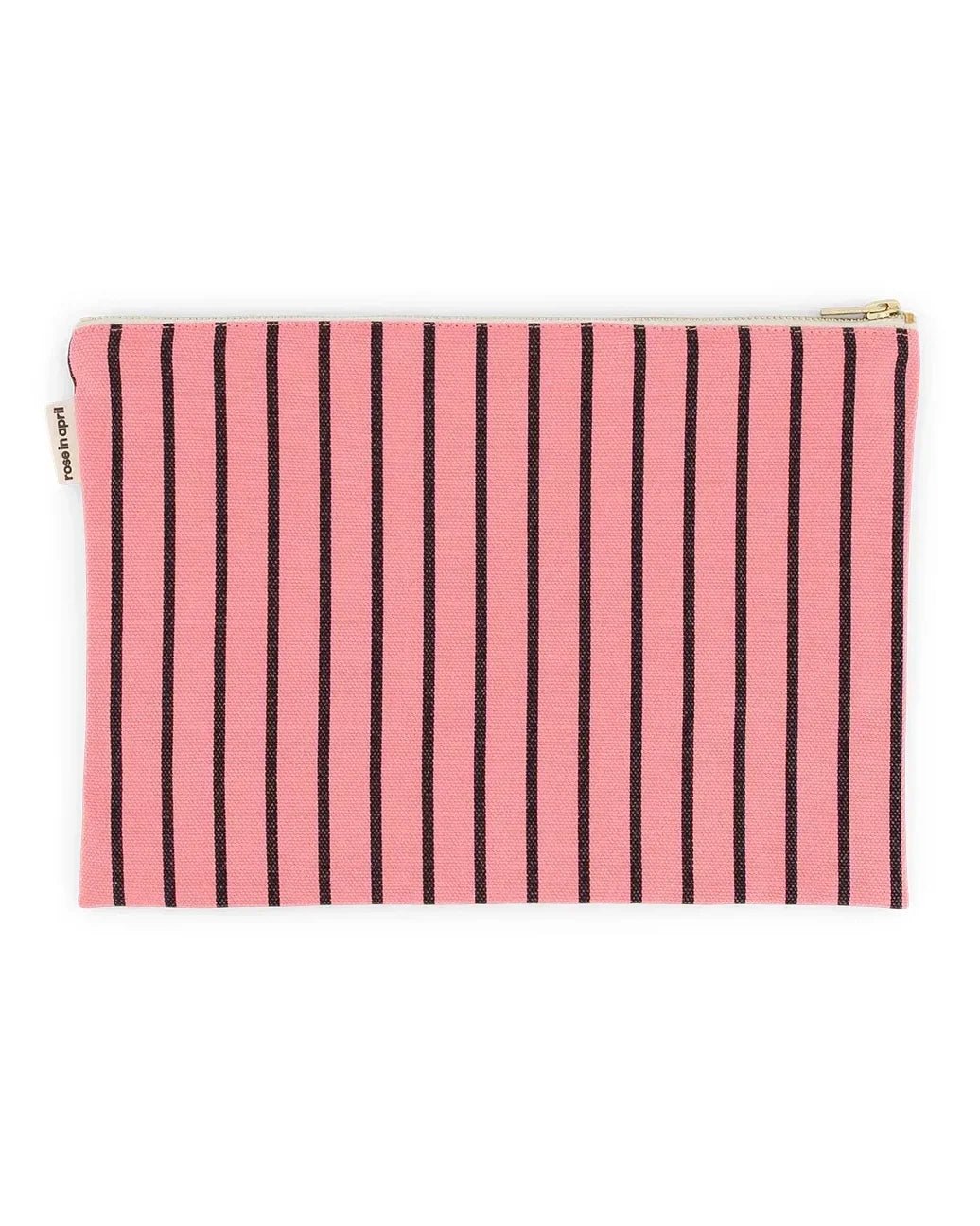 Rose in April - LILI Etui • Stripes Tennis Funky Pink - ROSA ECK