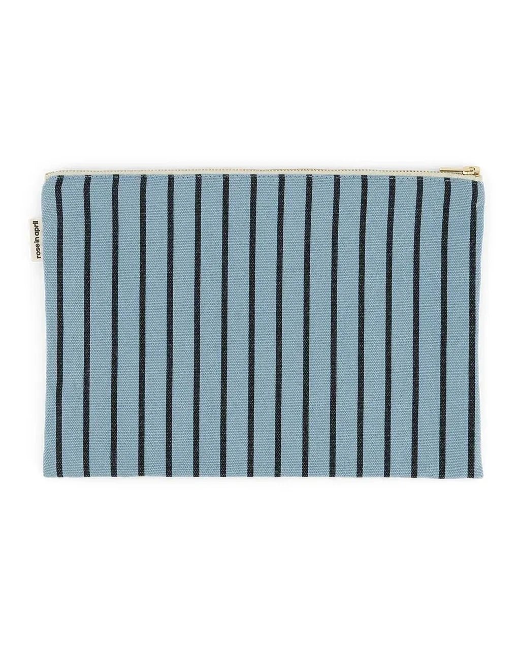 Rose in April - LILI Etui • Stripes Tennis Sky Blue - ROSA ECK