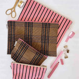 Rose in April - LILI Etui • Tartan - ROSA ECK