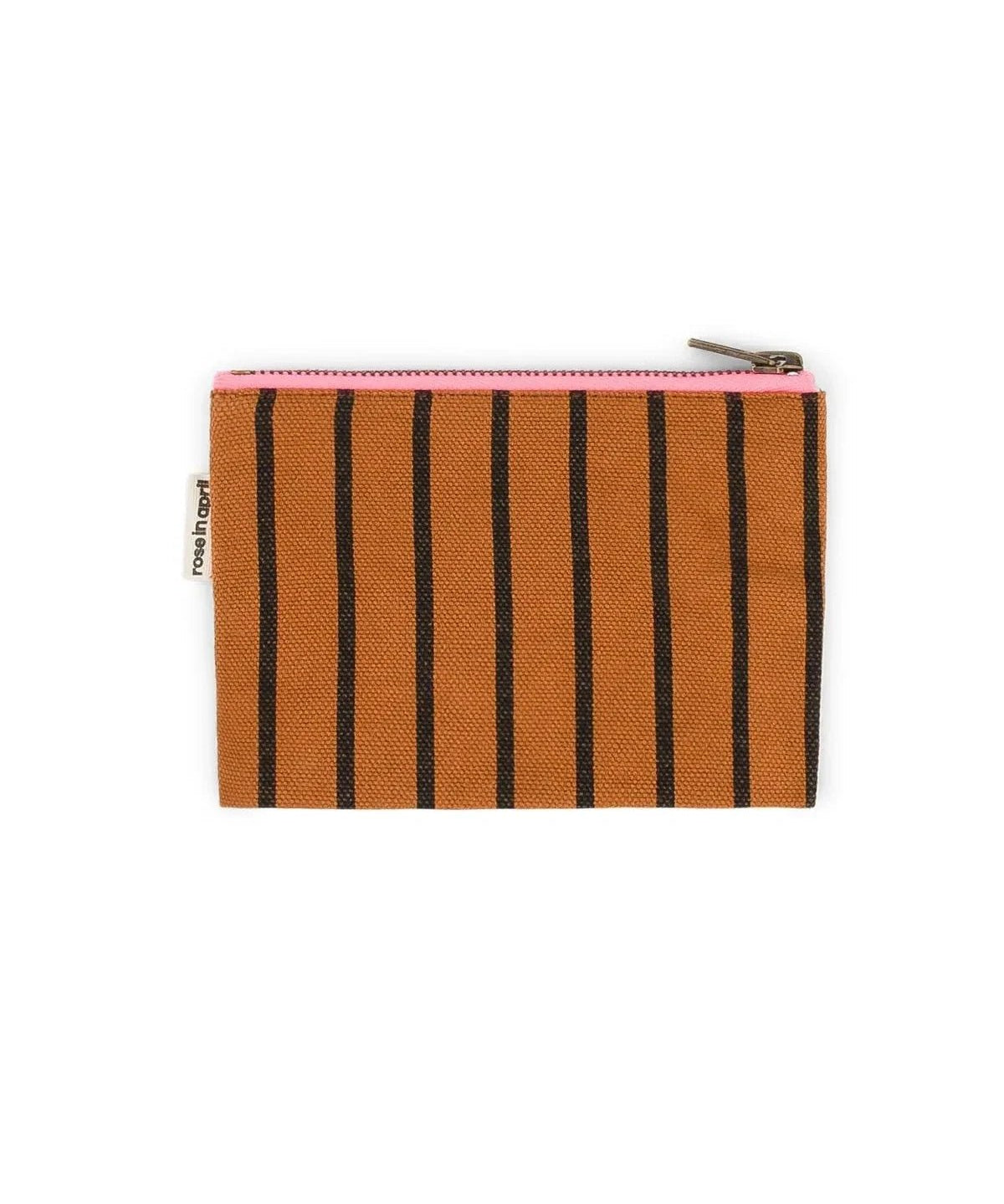 Rose in April - MARIE Geldbeutel • Stripes Tennis Ginger - ROSA ECK