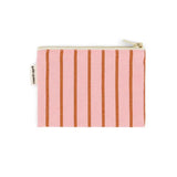 Rose in April - MARIE Geldbeutel • Stripes Tennis Pecan/Strawberry - ROSA ECK