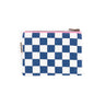 Rose in April - MARIE Mini - Beutel | Checks Ecru / Navy Blue - ROSA ECK - Blau, Karo,