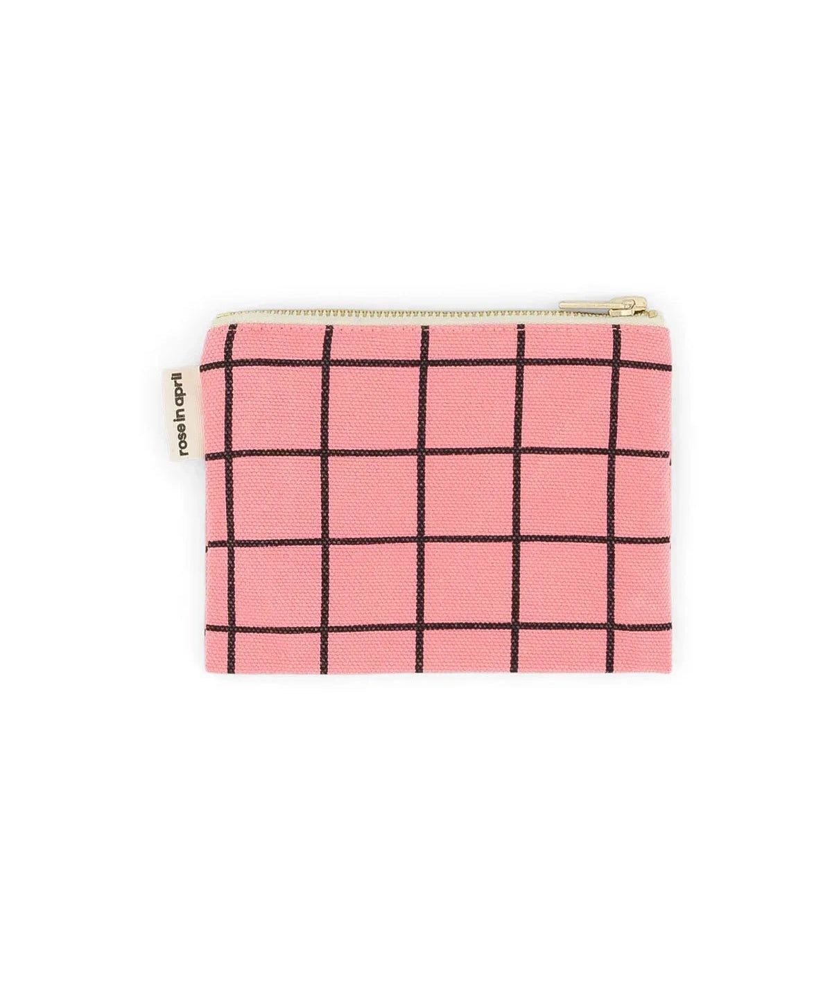 Rose in April - MARIE Mini - Beutel • Funky Pink School Check - Beutel - ROSA ECK