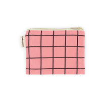 Rose in April - MARIE Mini - Beutel • Funky Pink School Check - Beutel - ROSA ECK