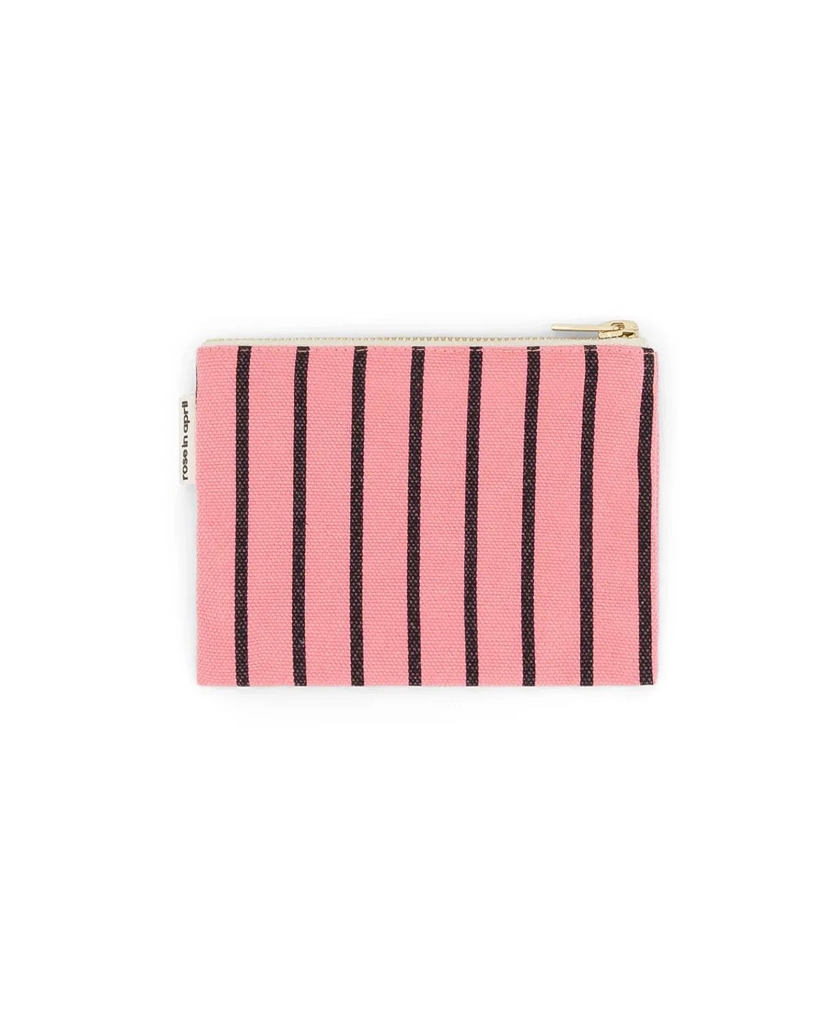 Rose in April - MARIE Mini - Beutel • Funky Pink Tennis Stripes - Beutel - ROSA ECK
