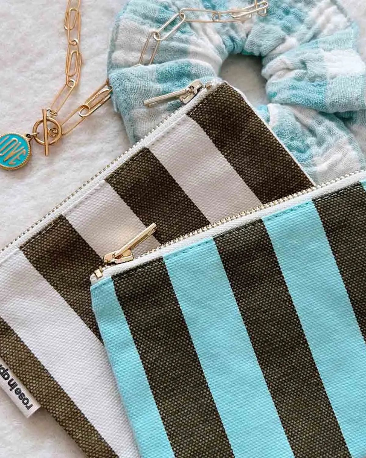 Rose in April - MARIE Mini - Beutel • Olive/Greige - Beutel - ROSA ECK