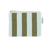 Rose in April - MARIE Mini - Beutel • Stripes Aque/Olive - Beutel - ROSA ECK Concept Store