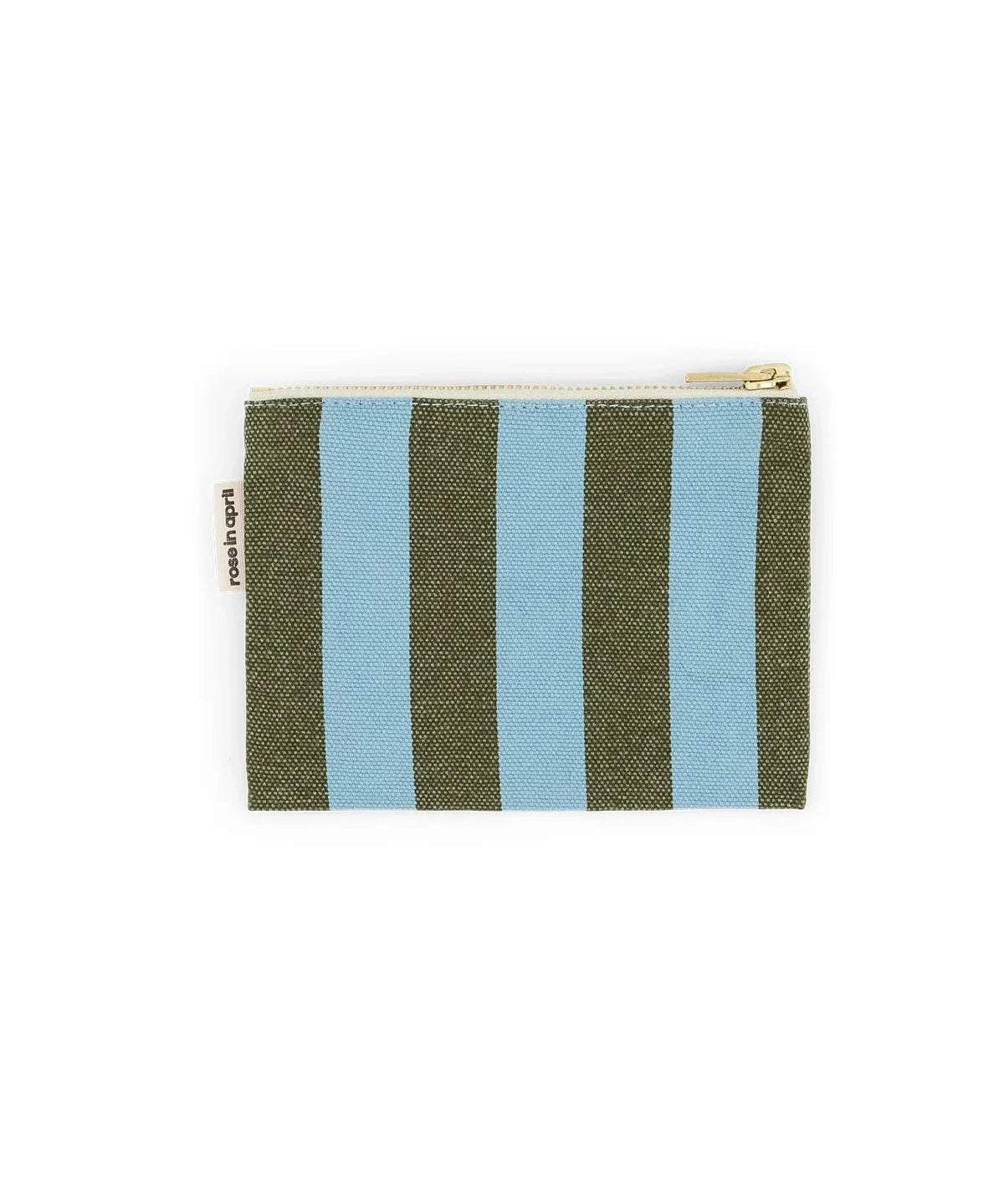 Rose in April - MARIE Mini - Beutel • Stripes Olive/Blue - Beutel - ROSA ECK