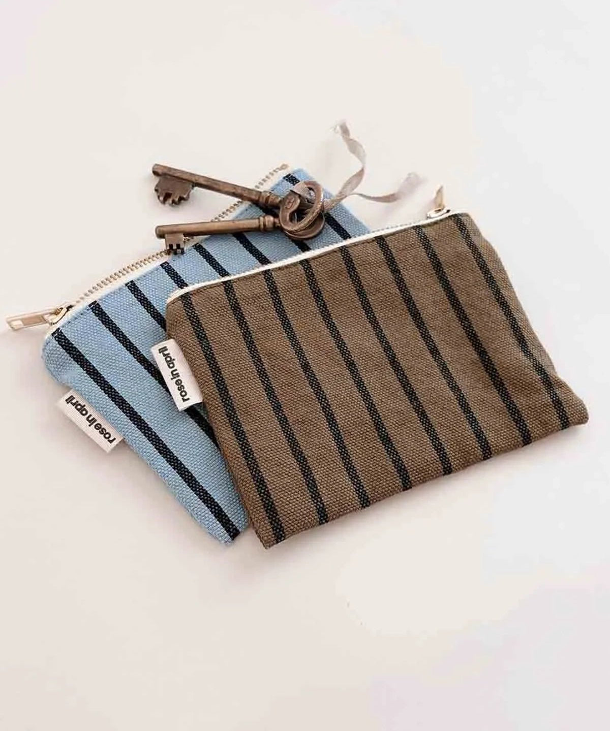 Rose in April - MARIE Mini - Beutel • Stripes Tennis Olive - Beutel - ROSA ECK