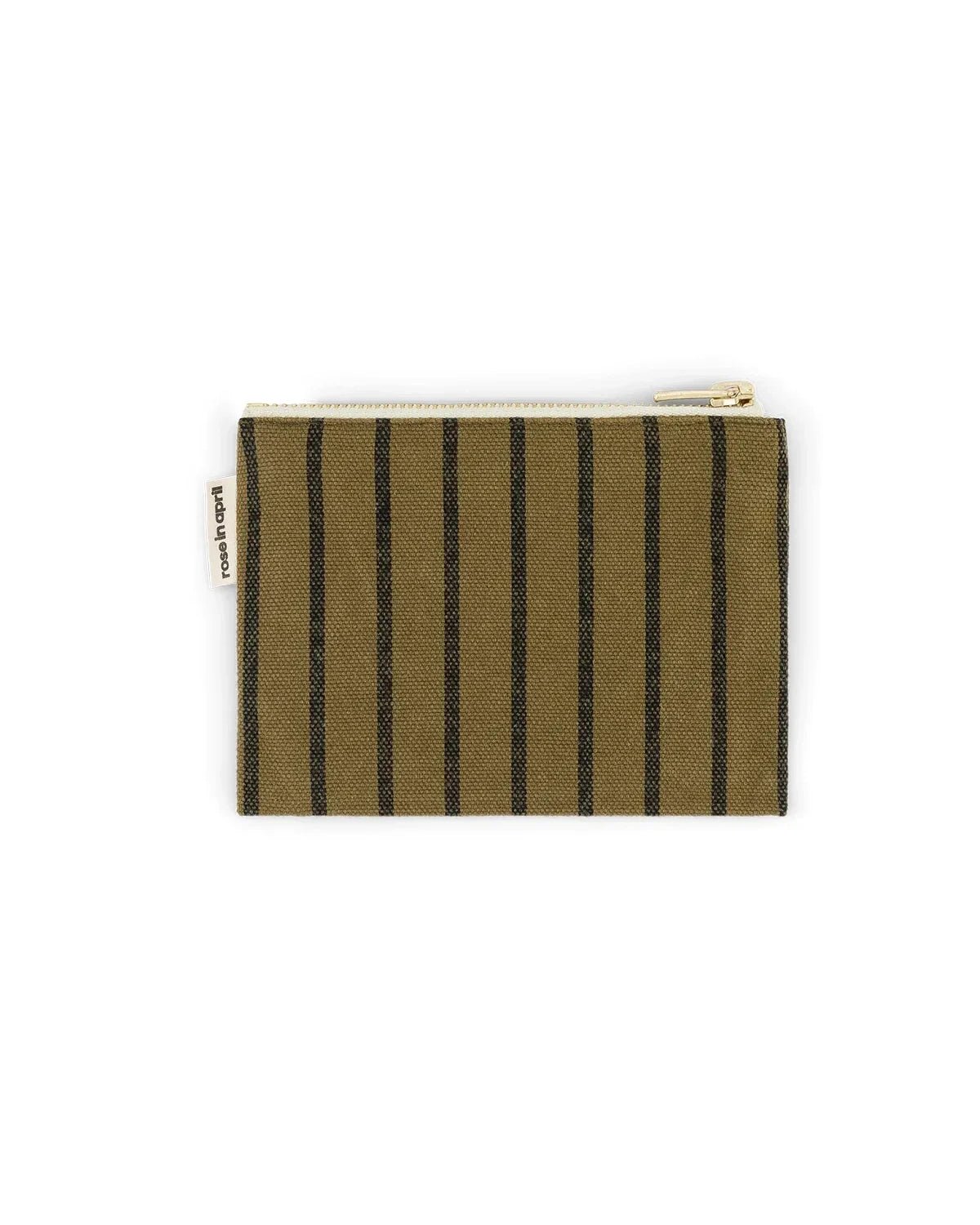 Rose in April - MARIE Mini - Beutel • Stripes Tennis Olive - Beutel - ROSA ECK