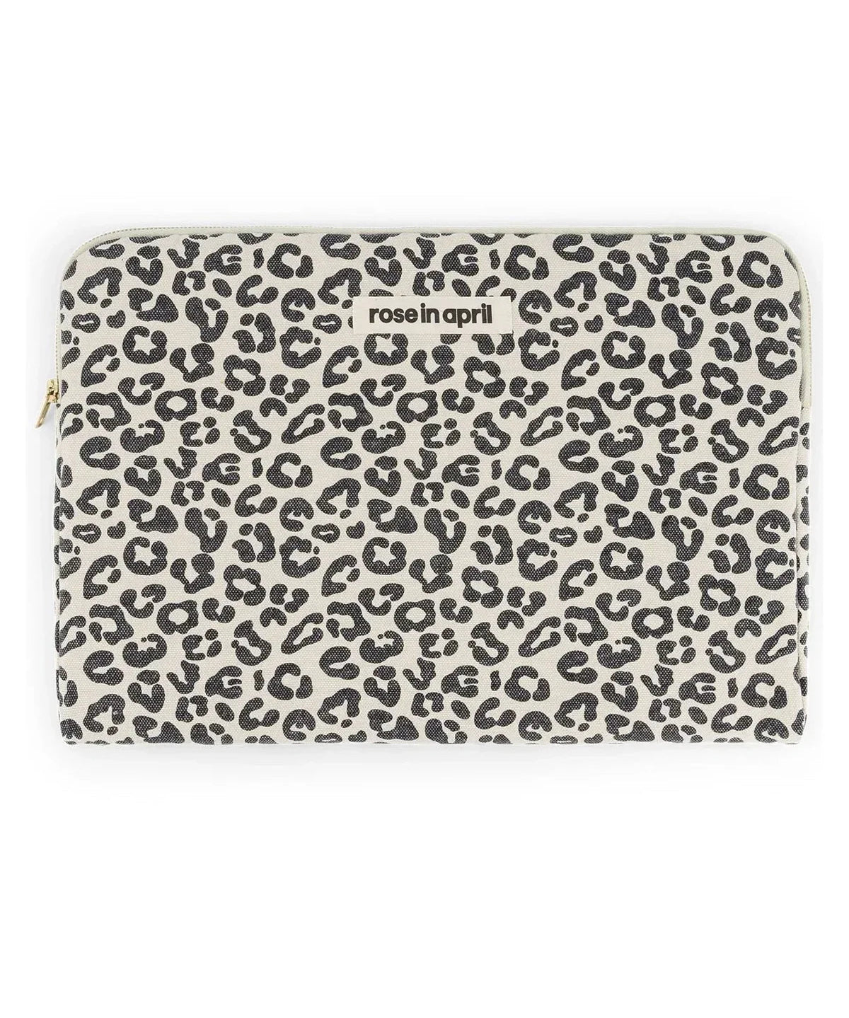 Rose in April - MAYA Laptoptasche (15/16 Zoll) • Graou Greige - ROSA ECK