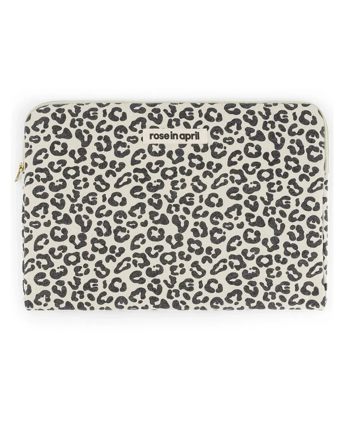 Rose in April - MAYA Laptoptasche (15/16 Zoll) • Graou Greige - ROSA ECK