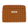 Rose in April - OCTAVE Laptoptasche (13/14 Zoll) • Check Ginger - ROSA ECK