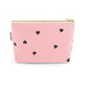 Rose in April - SOFIA Kleiner Kulturbeutel • Heart Strawberry - ROSA ECK