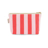 Rose in April - SOFIA Kleiner Kulturbeutel • Stripes Tomato/Candy - Beutel - ROSA ECK Concept Store