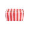 Rose in April - VIC Kulturbeutel • Stripes Candy Pink / Red - Beutel - ROSA ECK Concept Store