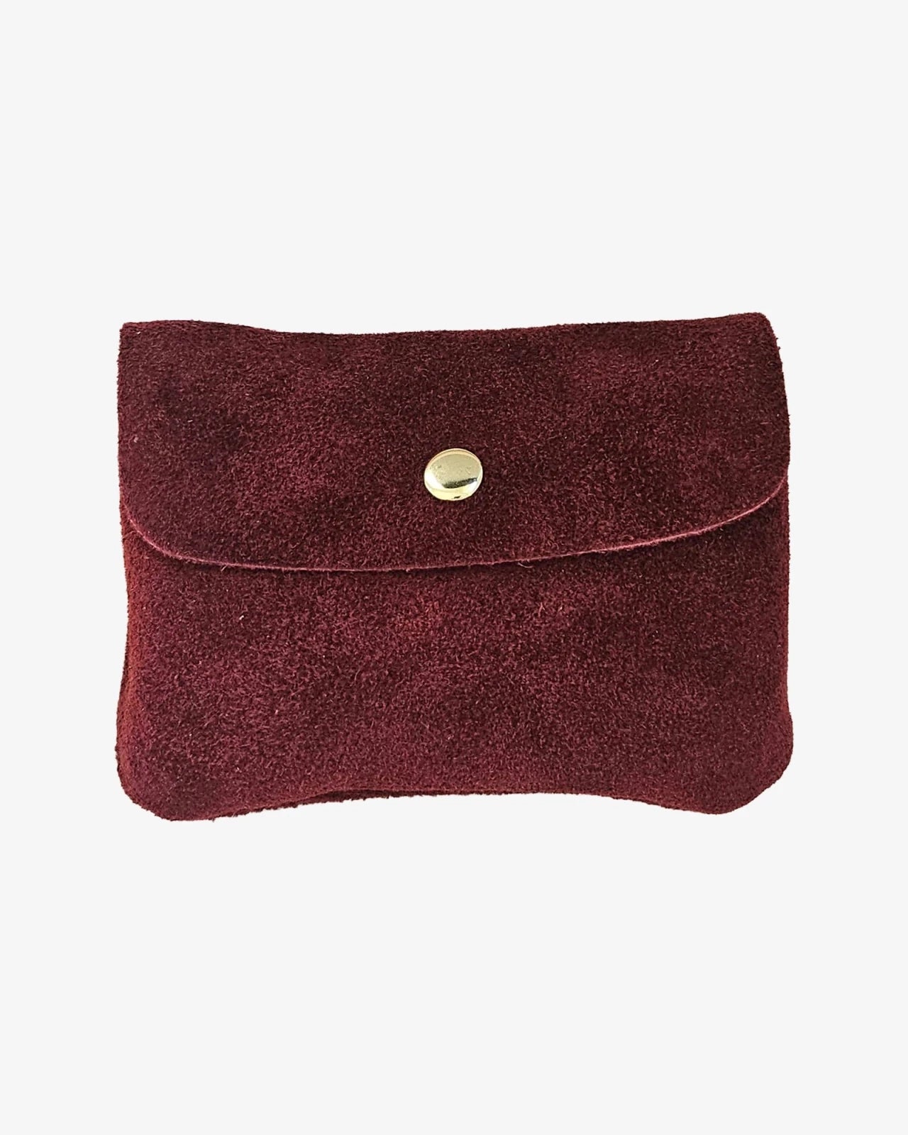 Royal Marais - Geldbeutel in Wildleder-Optik • Burgunderrot - ROSA ECK