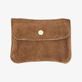 Royal Marais - Geldbeutel in Wildleder-Optik • Camel - ROSA ECK