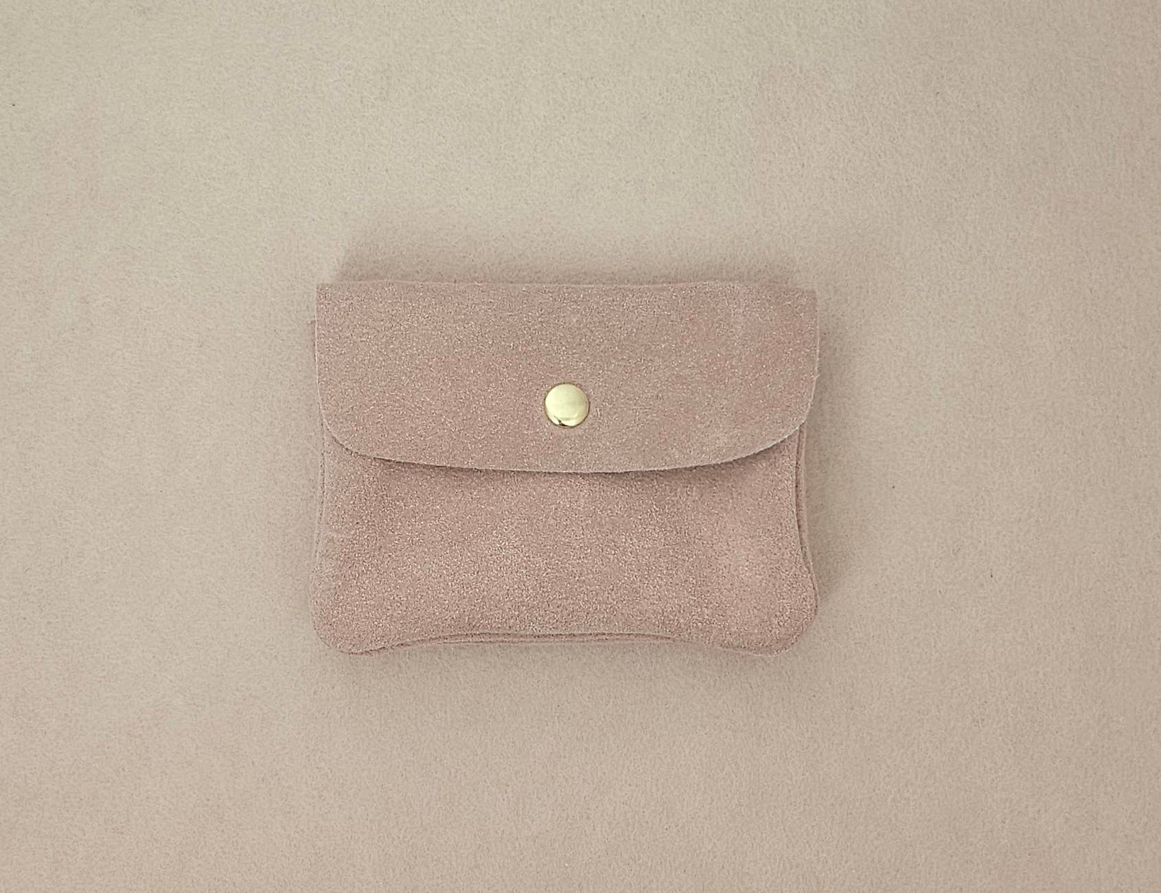 Royal marais - Geldbeutel in Wildleder-Optik • Senfgelb - ROSA ECK