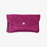 Royal marais - Großer Geldbeutel in Wildleder-Optik • Fuchsia - ROSA ECK