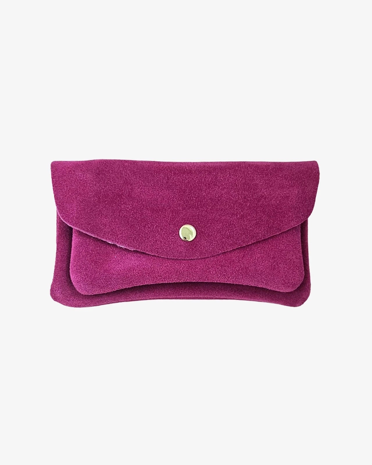 Royal marais - Großer Geldbeutel in Wildleder-Optik • Fuchsia - ROSA ECK