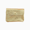 Royal Marais - Kleiner Geldbeutel aus metallischem Leder • Gold - ROSA ECK Concept Store