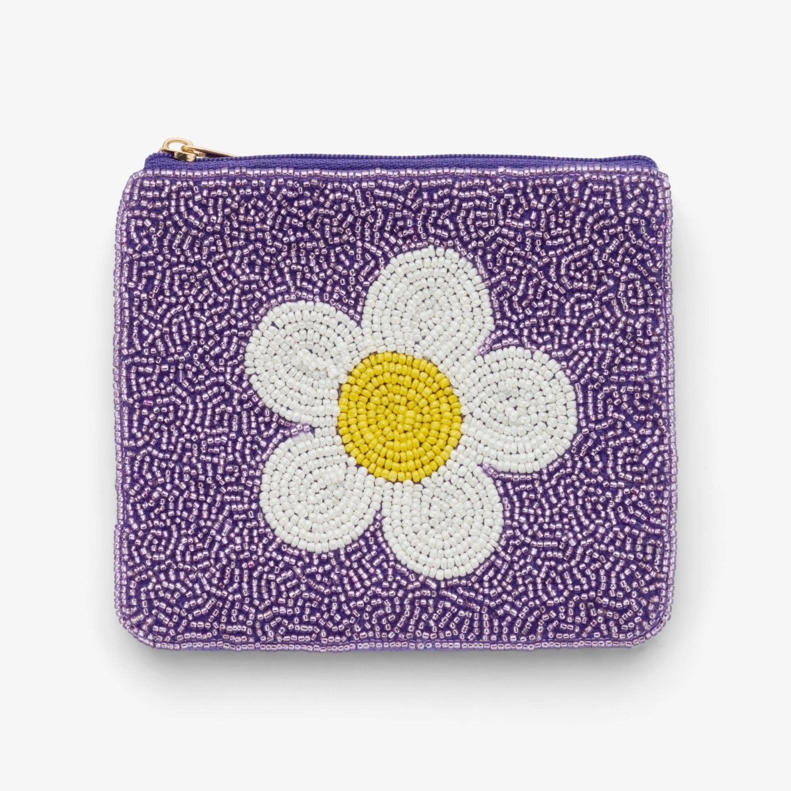 Sansira Jewelry - Geldbeutel/Etui mit Perlen • Margerite - ROSA ECK