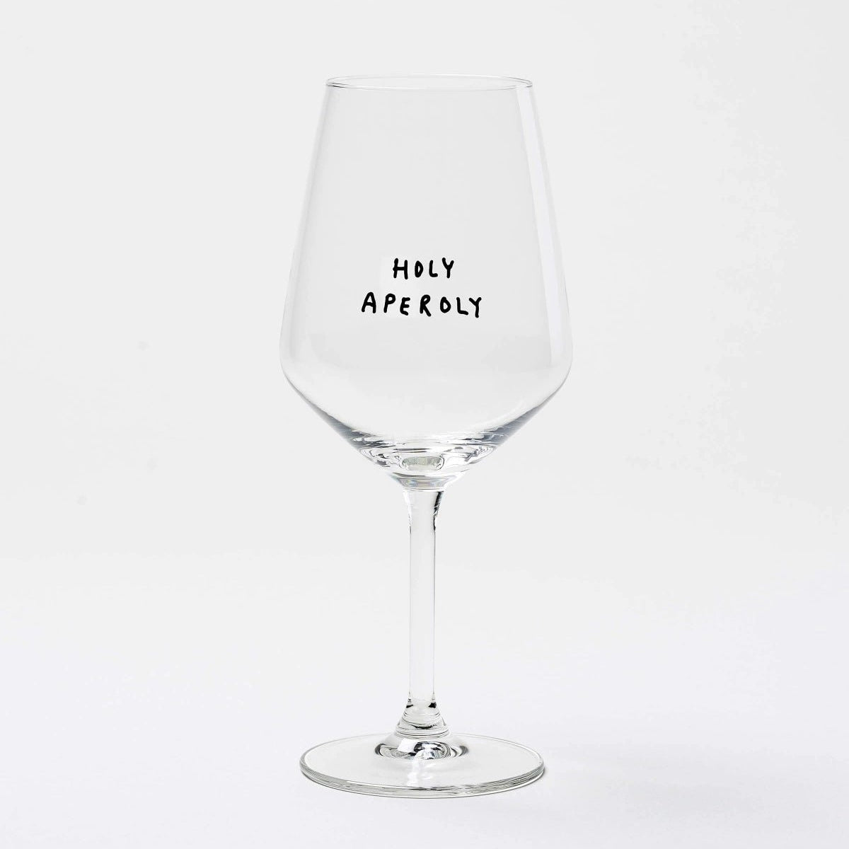selekkt - HOLY APEROLY Glas mit Spruch - Trinkglas - ROSA ECK Concept Store