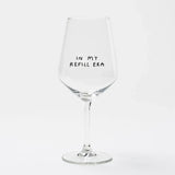 selekkt - IN MY REFILL ERA Weinglas - Trinkglas - ROSA ECK