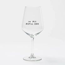 selekkt - IN MY REFILL ERA Weinglas - Trinkglas - ROSA ECK