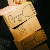 selekkt - Weinglas mit Spruch • Champagne Problems. Prosecco Budget. - ROSA ECK