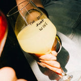 selekkt - Weinglas mit Spruch • I'm Doing Wine - ROSA ECK